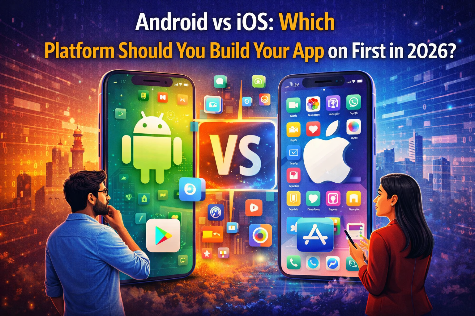 Android vs iOS: Which Platform Should You Build Your App on First in 2026?